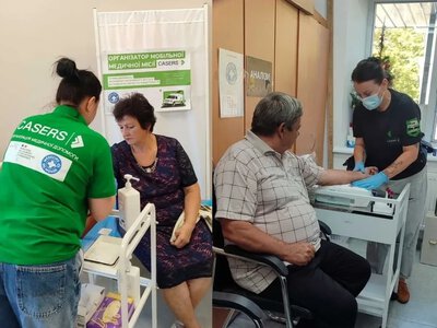 82 жителі Херсонщини пройшли безоплатні обстеження крові