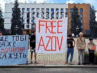 У Ковелі провели акцію на підтримку військовополонених та зниклих безвісти