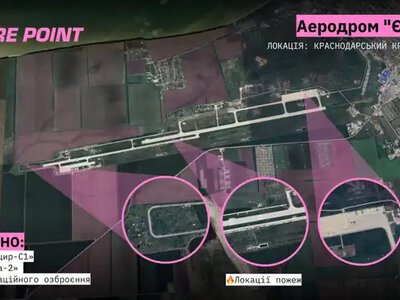 Сили оборони мінуснули п'ять систем ППО на двох російських аеродромах