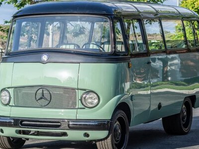 Маршрутка з вогником: предка Mercedes Sprinter переробили на заряджений мікроавтобус (ФОТО)