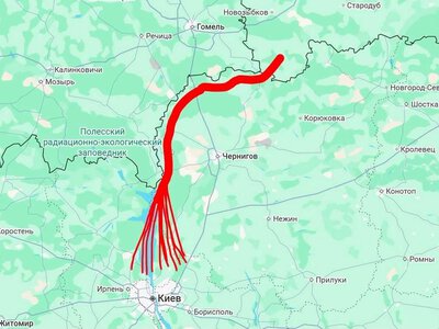 Реактивні “шахеди” летять на Київ одним маршрутом біля кордону з Білоруссю: Флеш пояснив причину