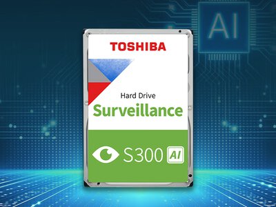 Toshiba S300 AI: жорсткі диски для AI та моніторингу
