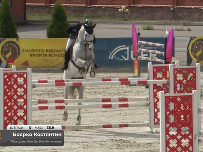 Результати фіналу чемпіонату України кінного спорту з подолання перешкод