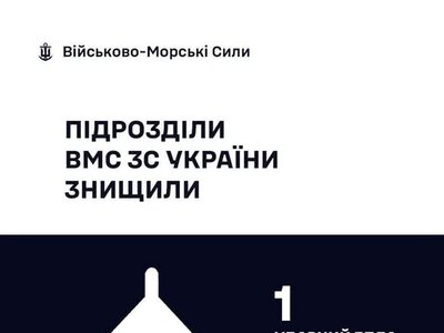 Українські моряки минулої доби знищили російський «шахед»
