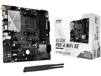 ASRock B550M Pro-A WiFi 6E: нова плата для AM4