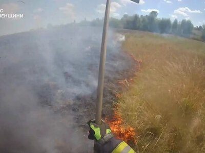 Понад 2 гектари сухостою вигоріло за добу на Рівненщині (ВІДЕО)