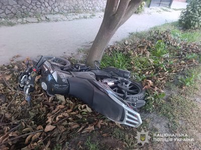 В Охтирці у ДТП травмувалась 15-річна водійка мотоцикла