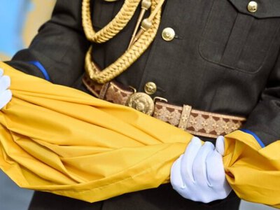 У Львові поруч із Державним прапором України підняли Прапор Надії