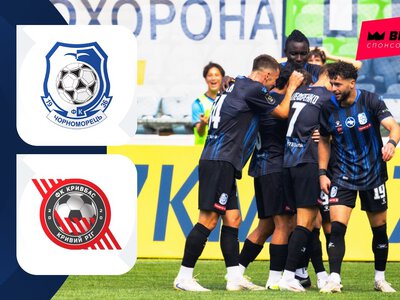 Чорноморець 1:0 ФК Кривбас. Відео матчу 30-08-2026. Прем'єр-Ліга