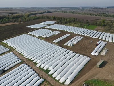 Аграрії Херсонщини можуть отримати рукави для зберігання 200 тонн зерна