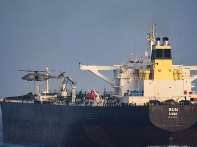 Сили ЄС зупинили танкер MV SUN, який підозрюють у зв’язках із тіньовим флотом РФ