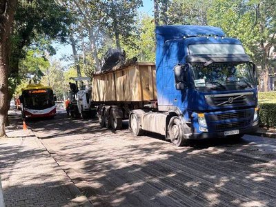 На Адміральському проспекті в Одесі розпочали ремонт дороги