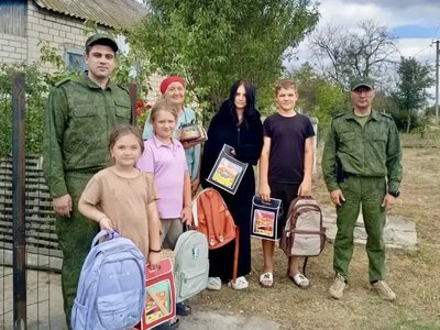 Російські силовики влаштували пропагандистську акцію для дітей у Каланчаку