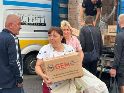 За тиждень до Донецької області доставили 142 тонни гуманітарної допомоги