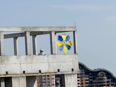 У київському ЖК на Печерську завершили монолітний каркас 9-ї секції