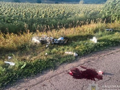 На Запоріжжі сталися дві ДТП з мотоциклами: загинув чоловік, травмувалися підлітки