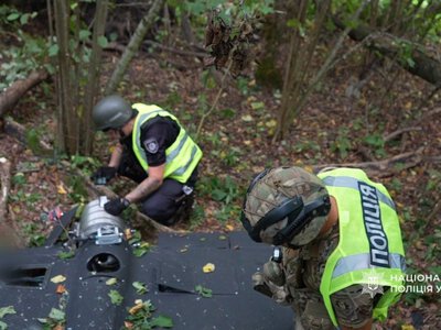 У Голосіївському районі знайшли уламки ворожого БпЛА