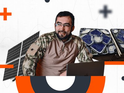 Кераміка на сонячній енергії: як ветеран Михайло Писанець змінив свій бізнес