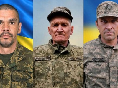На Рівненщині віддали останню шану трьом загиблим військовослужбовцям