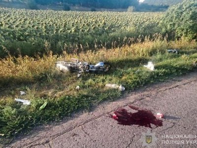 На Запоріжжі сталися дві ДТП за участю мотоциклістів: один водій загинув