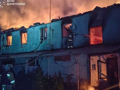 На Донеччині рятувальники за добу ліквідували 13 пожеж, сім виникли через обстріли