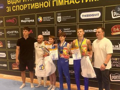 Сумський гімнаст Нікіта Балашов виборов золото на чемпіонаті Києва