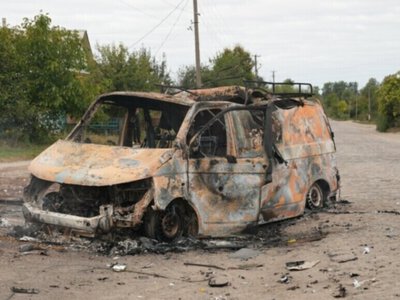 Ворог атакував авто волонтерів під час евакуації на Запоріжжі, є поранені