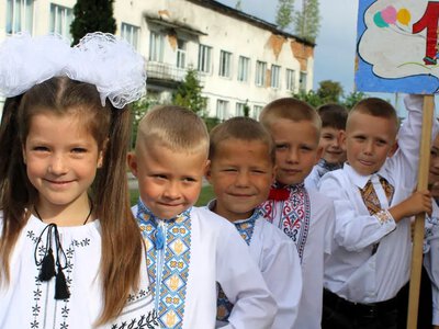 У Смідинському ліцеї першокласники розпочали свою шкільну історію