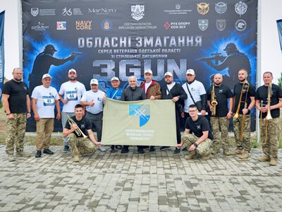 На Одещині ветерани вперше змагалися у стрілецькій дисципліні «3GUN»