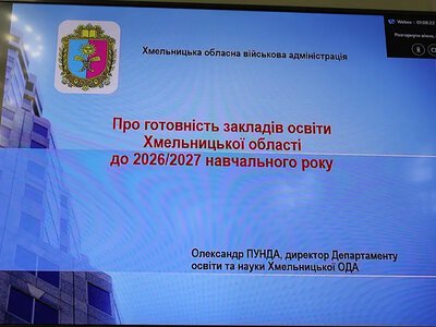 На Хмельниччині до нового навчального року підготували понад тисячу освітніх об’єктів
