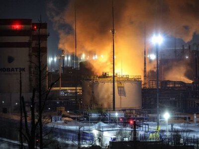 У ГУР розповіли деталі ураження російського комплексу «Новатек-Усть-Луга»