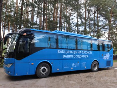 «Територія здоров’я» у вересні: вакцинальний автобус та мобільна амбулаторія вирушають у громади Волині