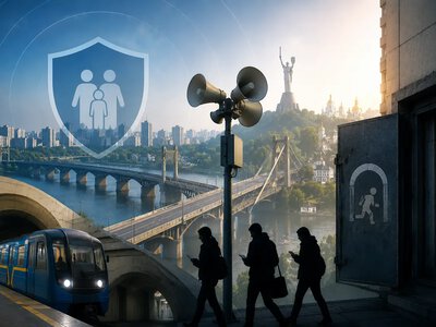 Два рівні тривог і працююче метро: у Києві терміново переглядають правила безпеки