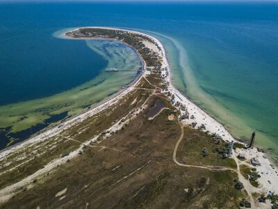 На острові Джарилгач вигоріло близько тисячі гектарів заповідної території