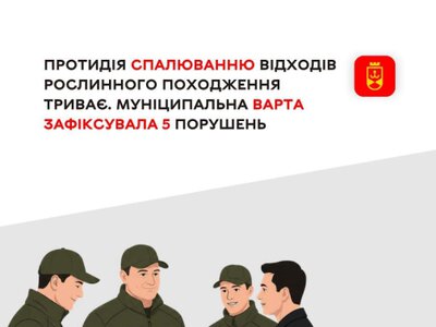У Вінницькій громаді зафіксували 5 випадків спалювання рослинних відходів