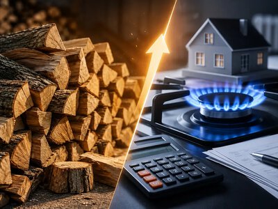 Дрова вже дорожчі за газ? Реальна ціна за куб восени 2026 року