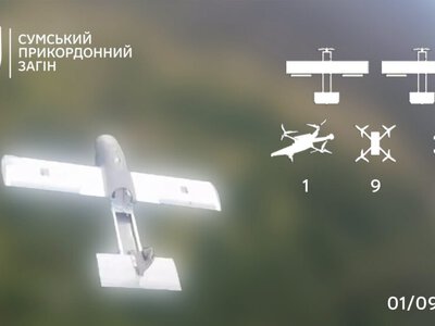 Прикордонники Сумщини за добу знищили понад два з половиною десятки російських БпЛА
