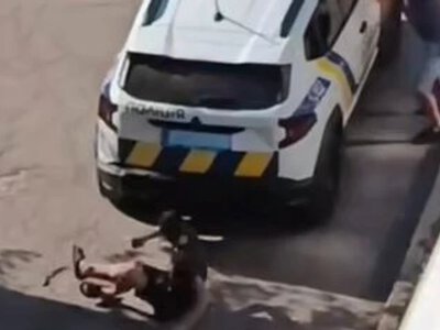 На Дніпропетровщині поліцейське авто двічі переїхало чоловіка