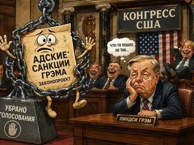 Пекельні санкції Грема зависли в Конгресі США: законопроєкт прибрали з голосування