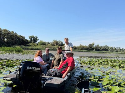 Зміни водного режиму та нові звички бобрів: журналісти з Нідерландів відвідали заповідник на Дніпропетровщині