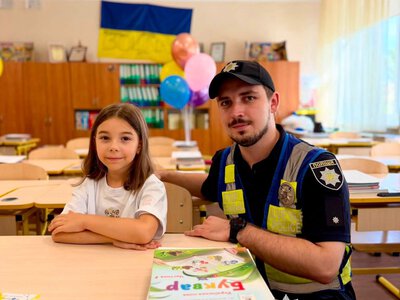 Безпека школярів: поліція Києва провела акцію 1 вересня