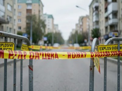 На проспекті Незалежності в Херсоні виявили вибухонебезпечні предмети