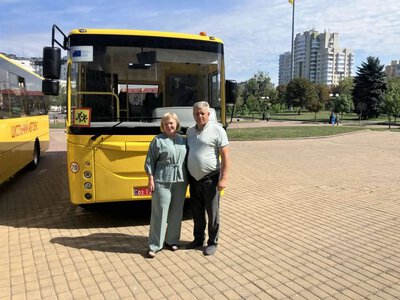 Новий шкільний автобус передали Ратнівському ліцею №1