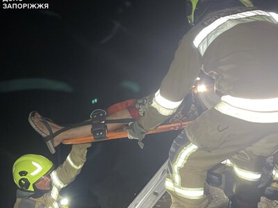 У Запоріжжі хлопець впав з пірсу висотою вісім метрів - як проходила рятувальна операція