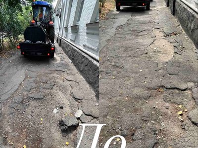 У Черкасах оновили тротуар на вулиці Пастерівській (ФОТОФАКТ)