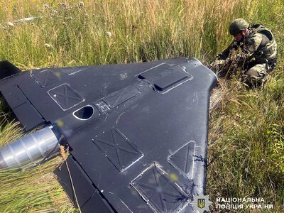 На Житомирщині поліцейські вибухотехніки знешкодили бойову частину ворожого БпЛА