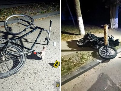 У лікарні помер велосипедист, травмований у ДТП в Костополі