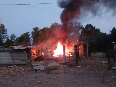 На Чернігівщині російський удар зруйнував дільницю обленерго та знищив автомобіль енергетиків
