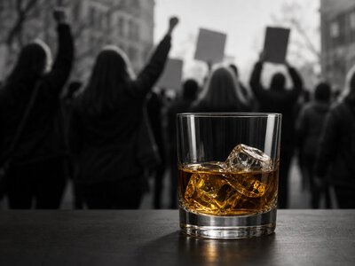 Рекламу Glenlivet із згадкою про Жіночий марш 1956 року зняли після критики