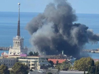 Сили оборони України уразили два російські судна — в Криму та Сочі